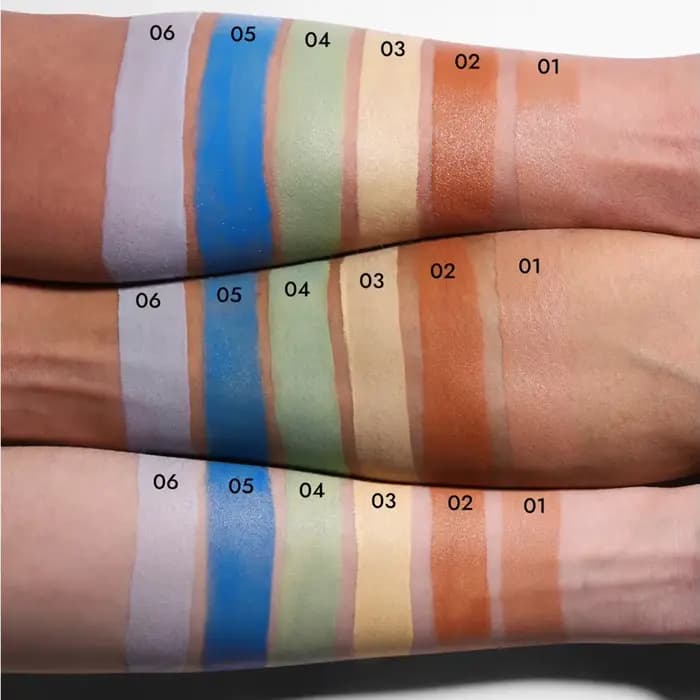 Fond de teint correcteur liquide jaune Orange