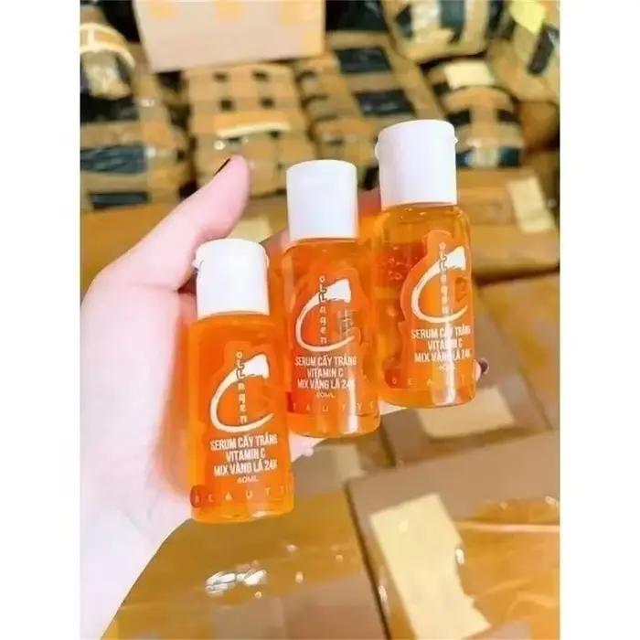 Sérum Corporel, Sérum à la Vitamine C pour Éclaircir la Peau