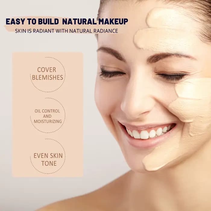 ​ EELHOE CC crème fond de teint Spf 50 couverture complète des imperfections finition mate éclaircissante visage