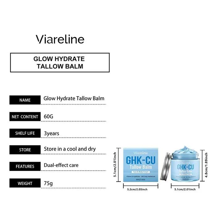 Baume au suif de cuivre GHK-CU pour le visage et le corps