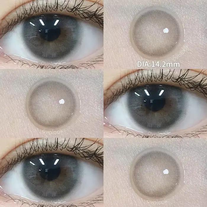 Lentilles de couleur pour les yeux rose
