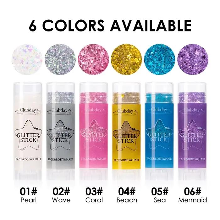 Bâton de gel pailleté – Baume scintillant pour les lèvres