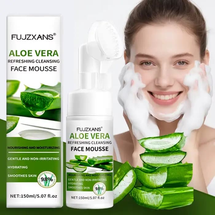 Nettoyant à l'aloe Vera pour le visage