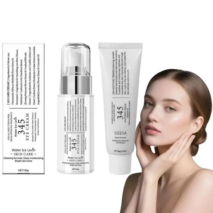 Crème Visage/Yeux 345 Relief Soin Anti-Imperfections Niacinamide Estompe les Taches Brunes Éclaircissante Raffermissante & Liftante Répare la Barrière Cutanée