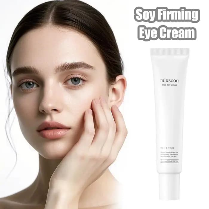 Crème raffermissante pour les yeux au soja