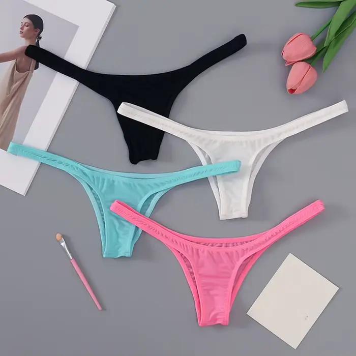 Sous-vêtements taille basse, culotte taille basse pour un usage quotidien, toutes saisons, élasticité moyenne, séchage rapide, sans couture, Style Sexy