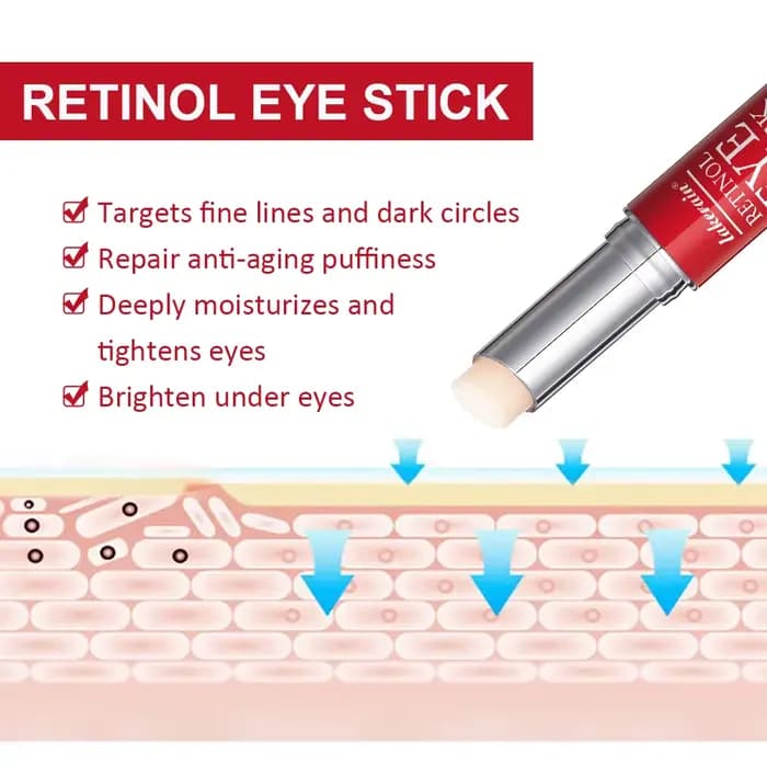 Crème éclaircissante pour les yeux au rétinol pour femmes