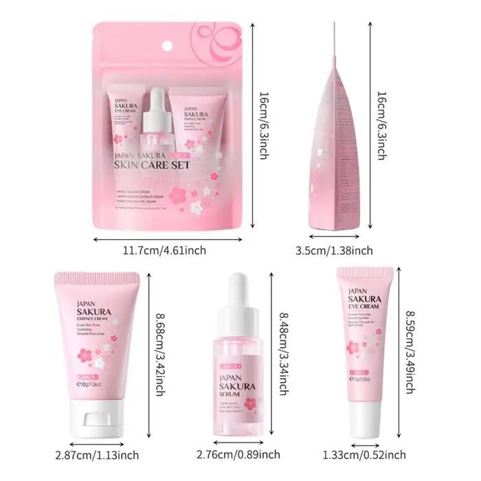 Sakura-Ensembles de soins de la peau pour femme