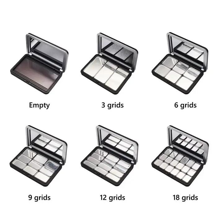 Palette de fards à paupières multi-grilles