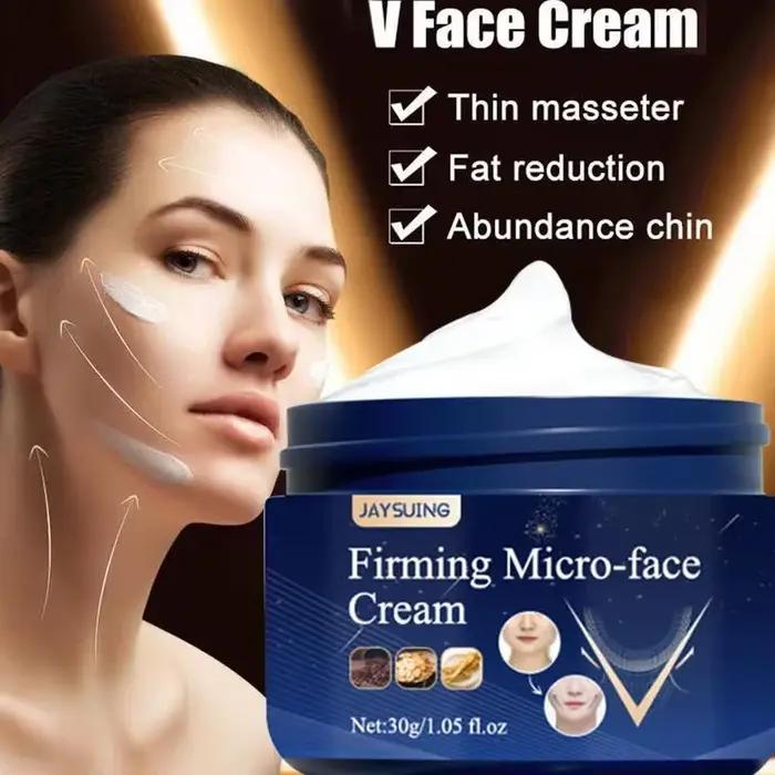 Crème amincissante en forme de V