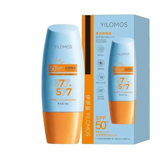 Crème solaire éclaircissante YILOMOS SPF50+ PA++++ pour le visage