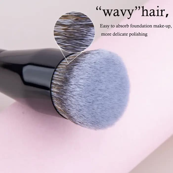 Pinceau professionnel pour fond de teint et contour du visage