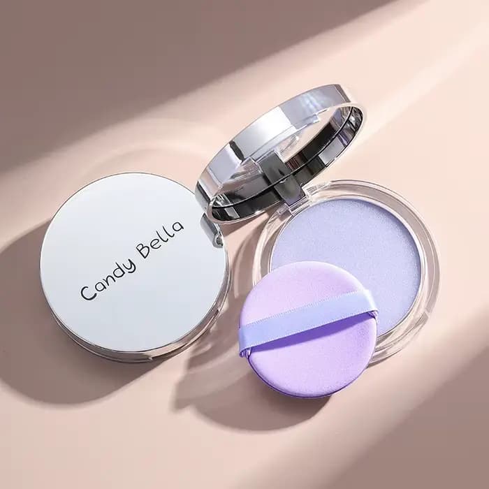 Poudre compacte bicolore délicate