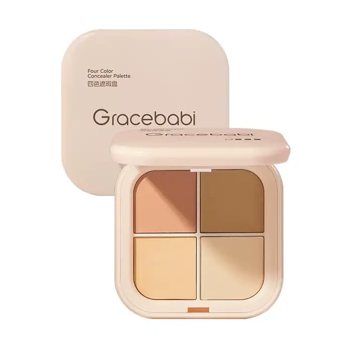 Gracebabi – Palette anti-cernes 4 couleurs