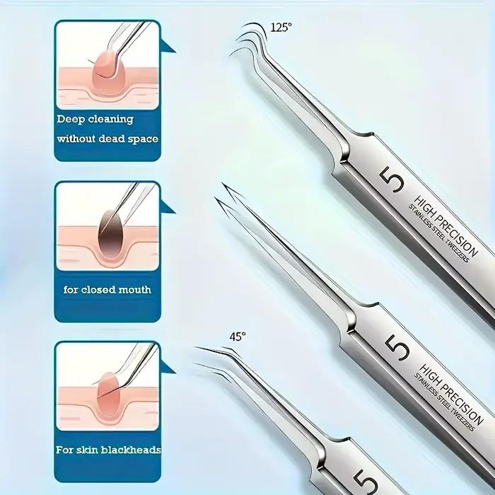 1/8 pièces PcCell boutons points noirs dissolvant pince Ultra-fine