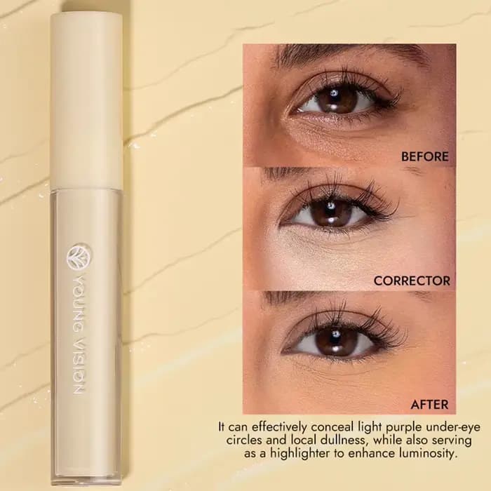 Fond de teint correcteur liquide jaune Orange