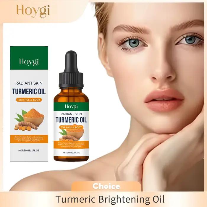 Huile de curcuma pour le visage et le corps