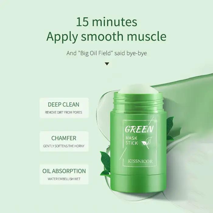 Masque nettoyant au thé vert en stick