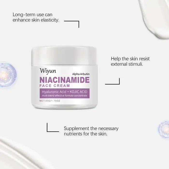 Niacinamide crème pour le visage Anti mélanine estompe les taches foncées réduire la Pigmentation soulager la