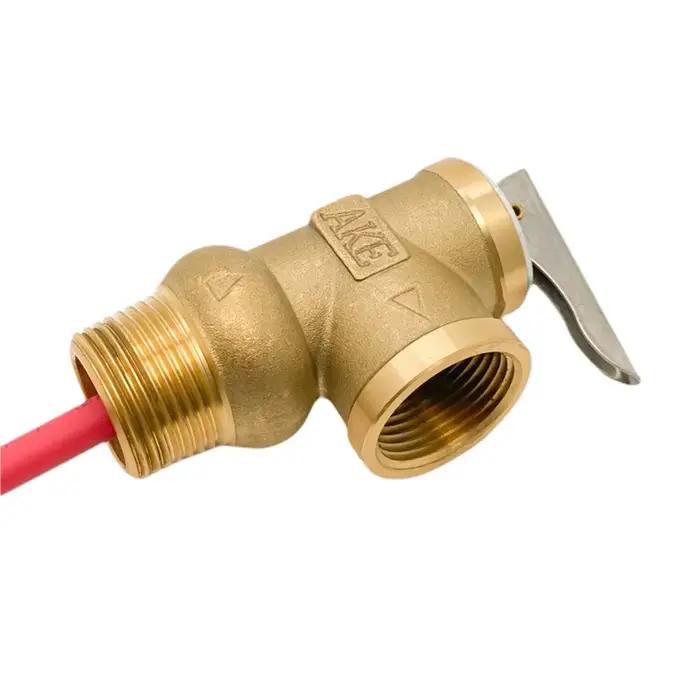 Soupape de sécurité de surpression et de température, 101, 116, 130, 145 PSI, 210F, vanne T/P, disponible en 0,7, 0,8, 0,9, options 1Mpa