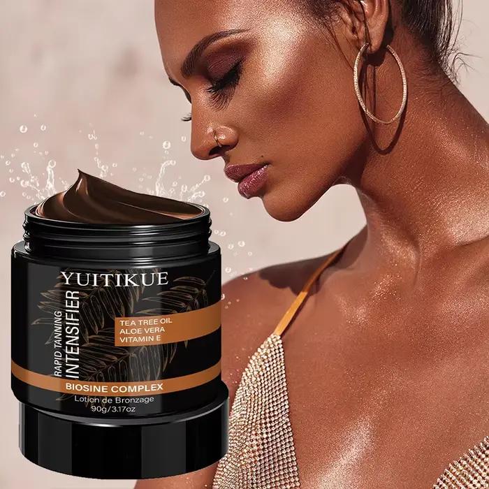 Crème Intensifiante de Bronzage Rapide YUITIKUE - Sans Soleil