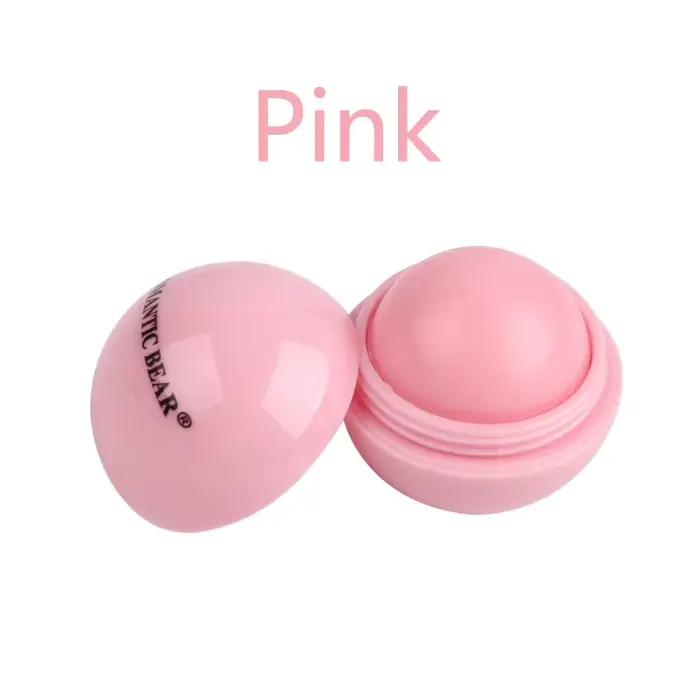 1 pièces boule baume à lèvres hydratant rouge