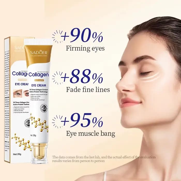 SADOER crème pour les yeux au collagène
