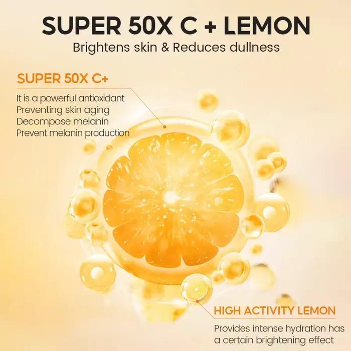 VIBRANT GLAMOUR éventuelles F 50 + PA +++-Sérum crème solaire UVA/Uremboursable