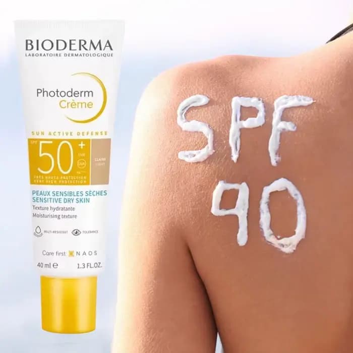 Lotion solaire rafraîchissante et correctrice