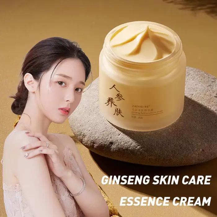 60g extrait de Ginseng soin de la peau du visage Essence crème hydratante éclaircissante