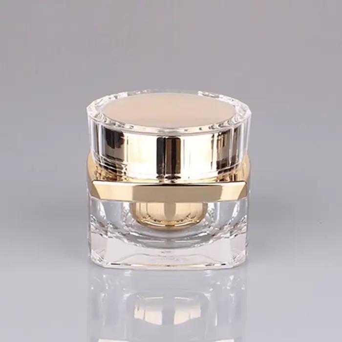 Pot de Maquillage Africain Transparent Épais