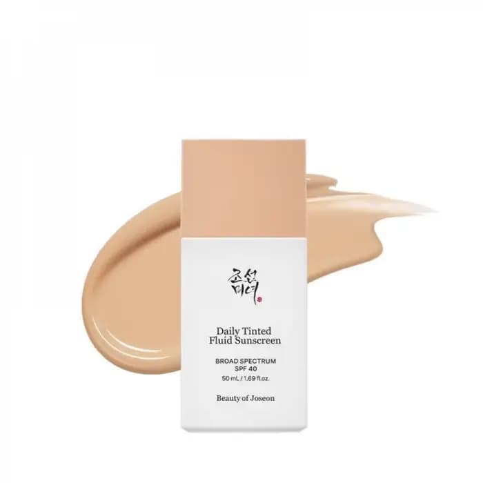 Lotion solaire teintée