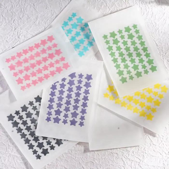 40 pièces de patchs hydrocolloïdes colorés pour boutons