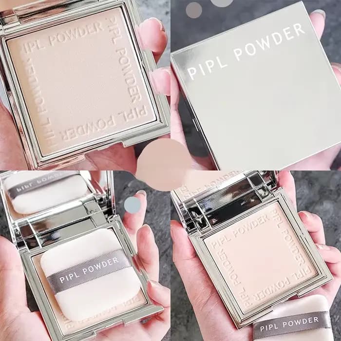 Poudre correctrice carrée argentée pour filles