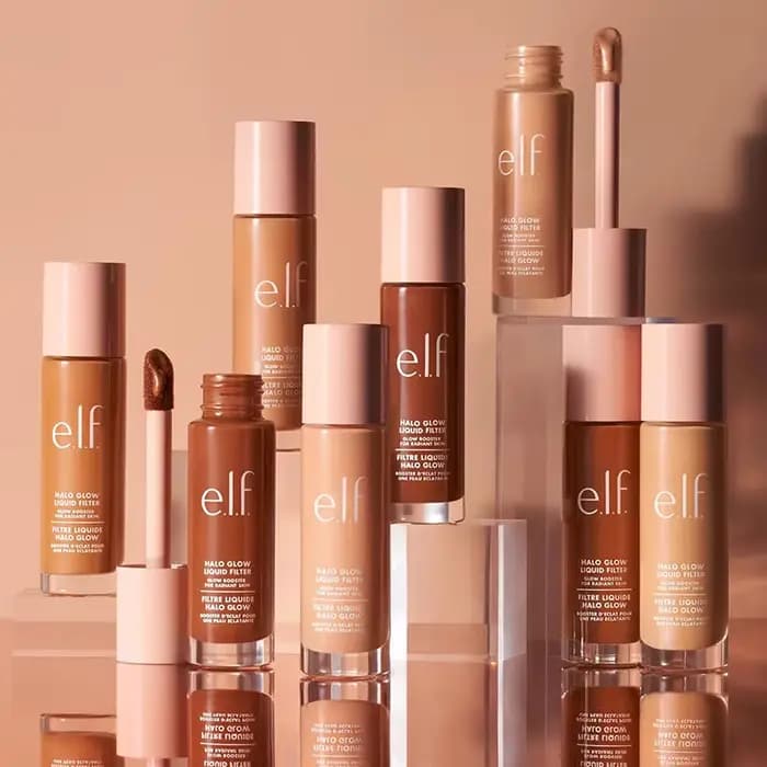 Elf Halo Glow Foundation & Power Grip Primer Hydrating Base