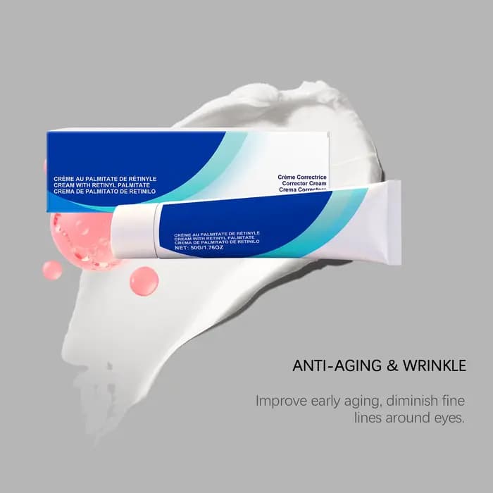 Crème Correctrice Hydratante Légère Soin Visage Non Grasse Absorption Rapide Confort Cutané Peau Claire et Lisse
