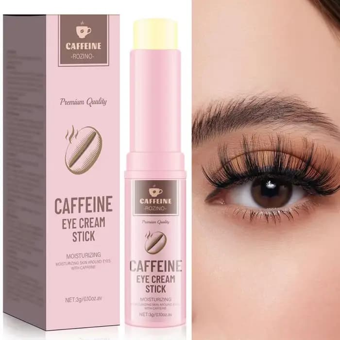 Stick de crème contour des yeux réparatrice à la caféine : hydratation et effet liftant