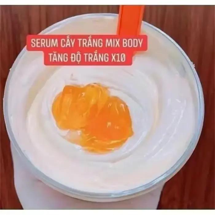 Sérum Corporel, Sérum à la Vitamine C pour Éclaircir la Peau
