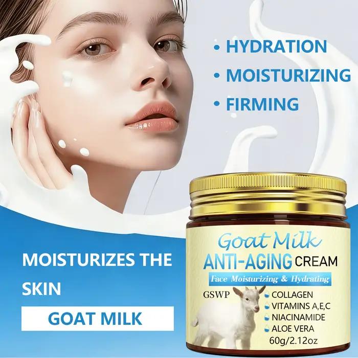Crème hydratante anti-âge au lait de chèvre GSWP