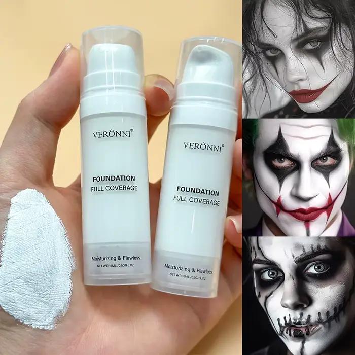 Fond de teint liquide blanc pur pour maquillage de scène COS