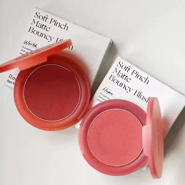 Nouveau Blush Crème Mat Effet Flou et Volumineux Texture Purée de Pommes de Terre Hydratant Maquillage Cosmétique Beauté Happy Hope Worth Thriving