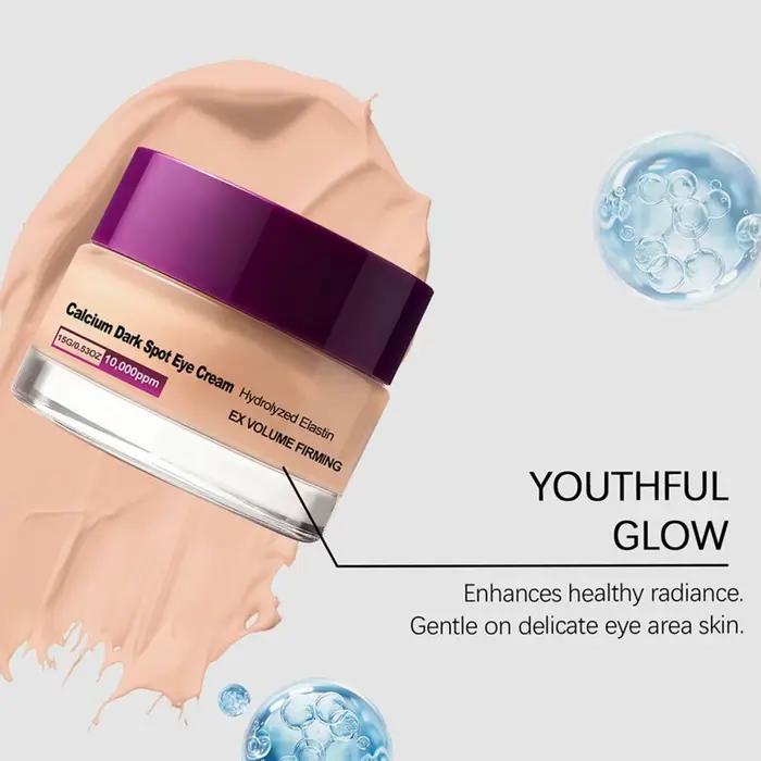 Crème Contour des Yeux au Calcium : Soin Anti-Cernes