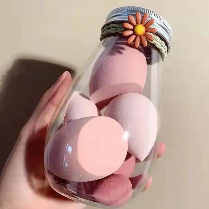 Oeuf de maquillage sec et humide