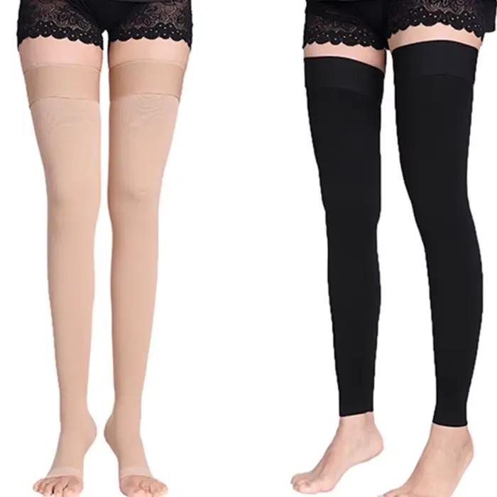 2 pièces S-2XL bas de Compression médical varices 20-30mmHg élastique traiter chaussettes d'allaitement soutien gradué bas de tuyau