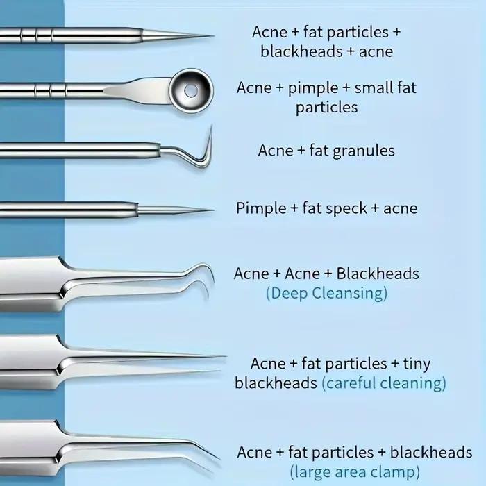 1/8 pièces PcCell boutons points noirs dissolvant pince Ultra-fine