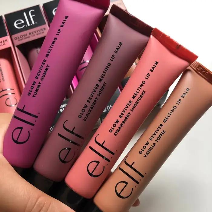 Gloss à lèvres Elf Makeup, léger, hydratant, nourrissant, réparateur, améliore les ridules des lèvres, hydrate en profondeur, crée un effet naturellement pulpeux