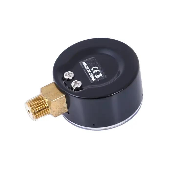 Manomètre basse pression 70x50x22mm, pour carburant, Air, huile, gaz, eau, 50mm, 0-15 PSI, 0-1 Bar, 1/4 BSPT