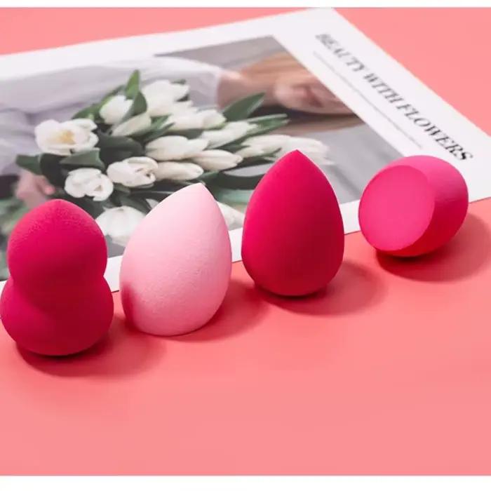 Bouffée de poudre cosmétique lisse pour femmes, 1 pièce, éponge de fond de teint, beauté pour maquiller, outils et accessoires en forme de goutte d'eau