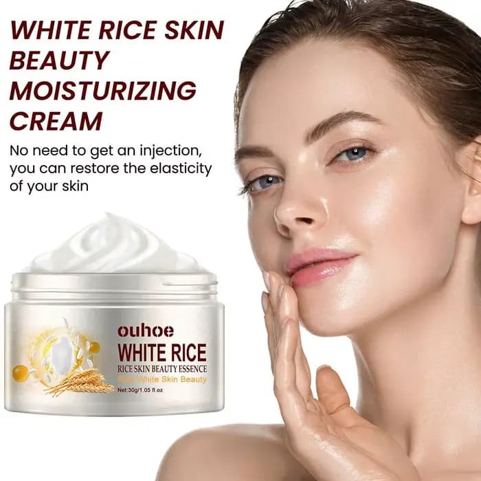 1/2/3 pièces crème de riz pour le visage Essence de riz blanc