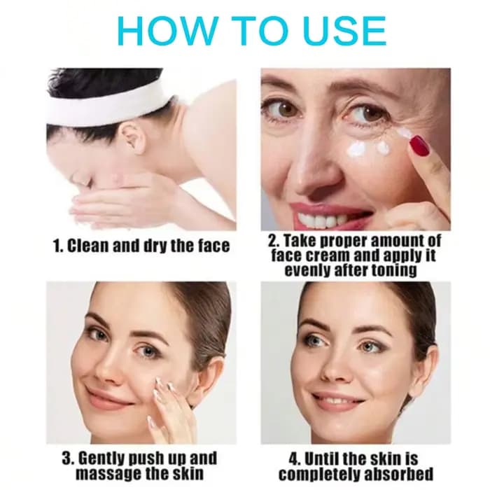 Crème anti-rides au rétinol pour le visage